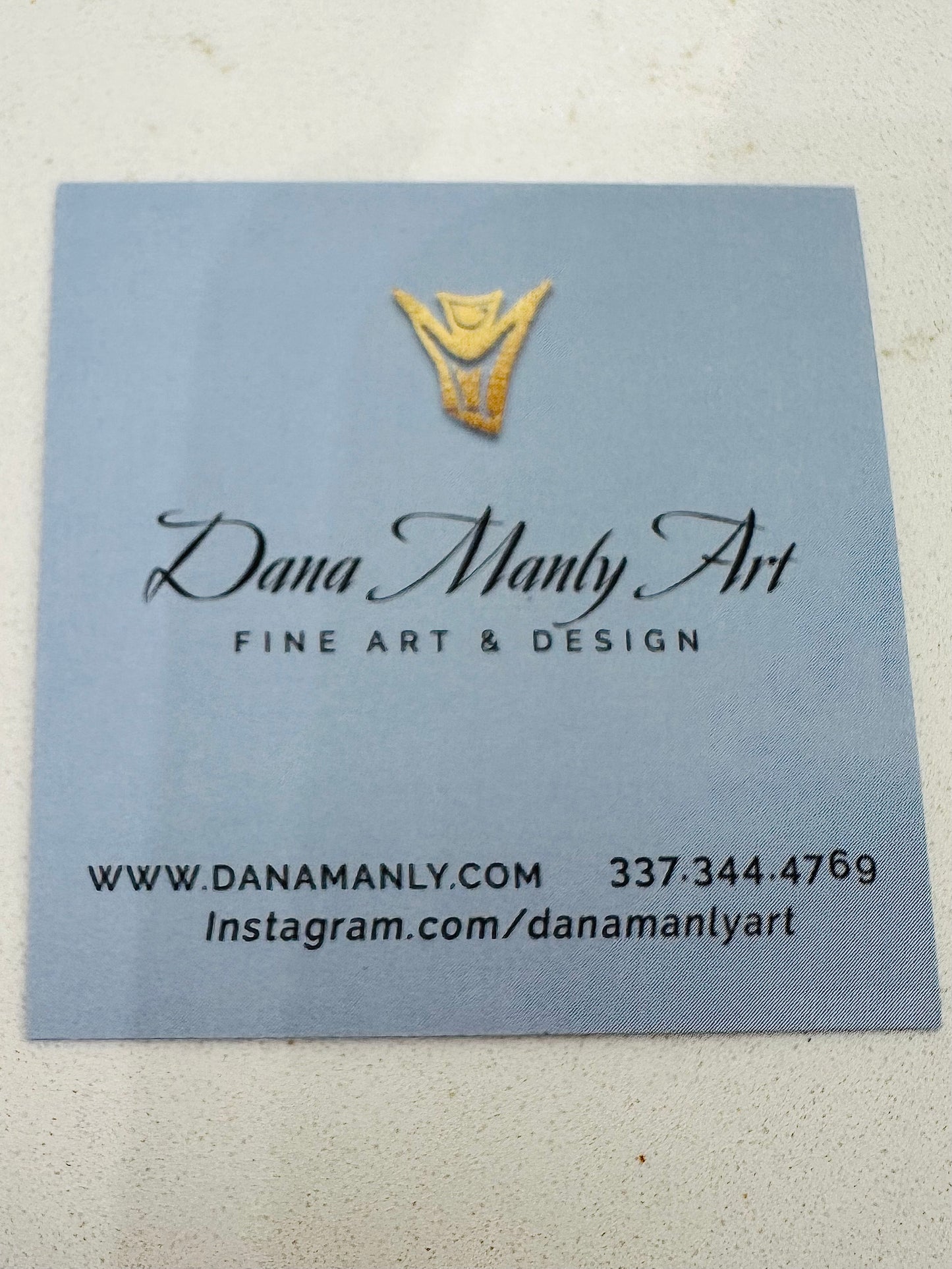 Dana Manly Roosevelt Crown Art on 4x4 Canvas