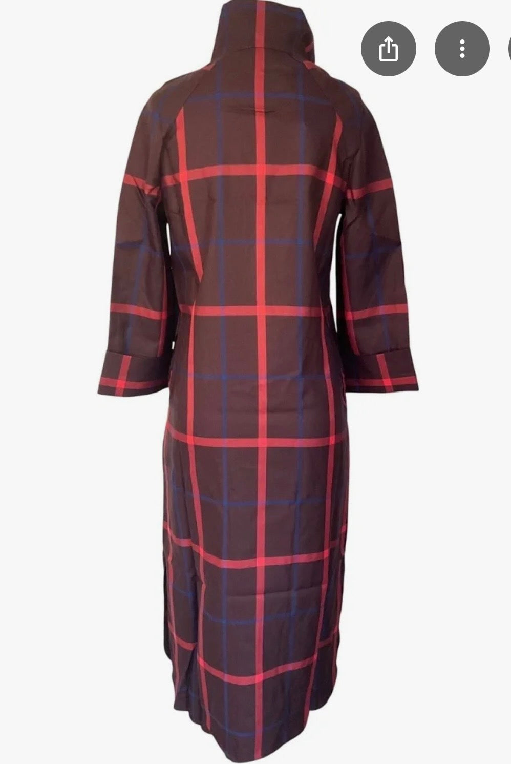 Tuckernuck Hickory Plaid House Dress-Size XS
