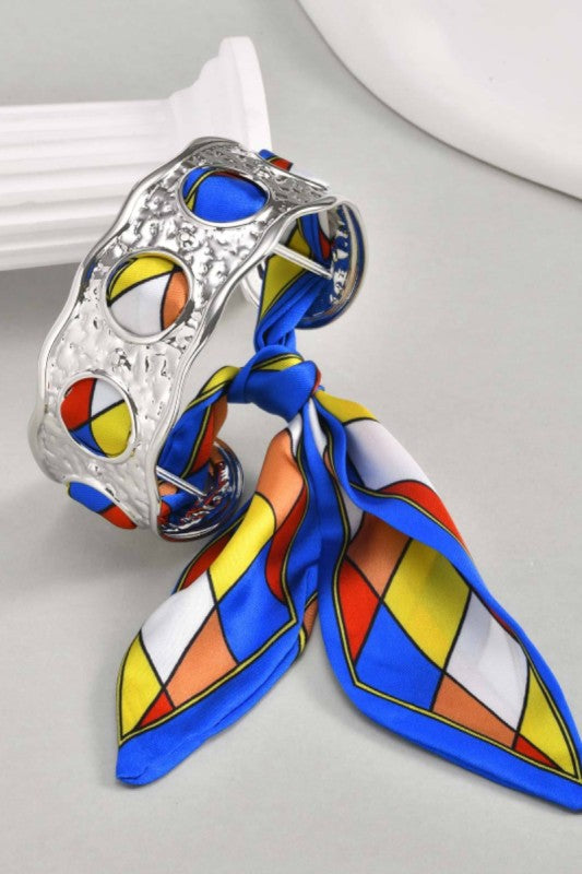 Twilly Scarf Cuff Bracelet without Twilly