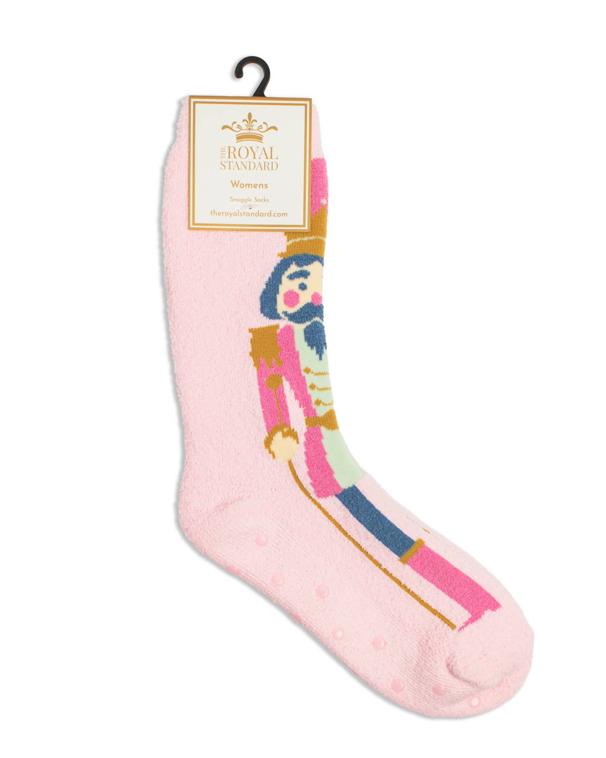 Women's Pink Sugar Plum Nutcracker Socks