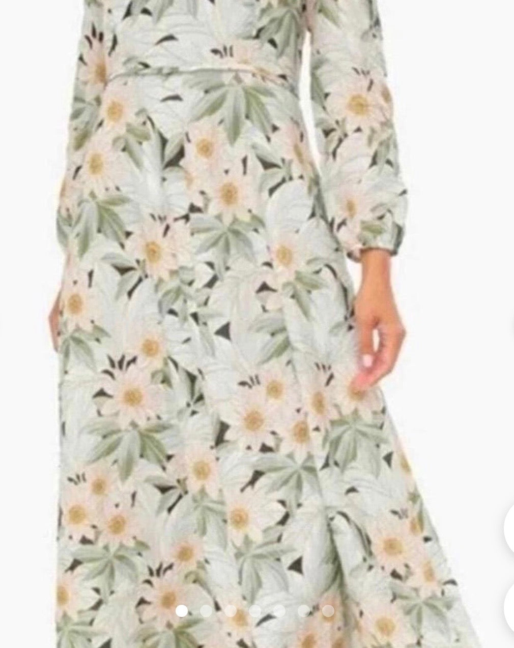 Tuckernuck Maison Des Fleurs Maxi Dress-Size Large
