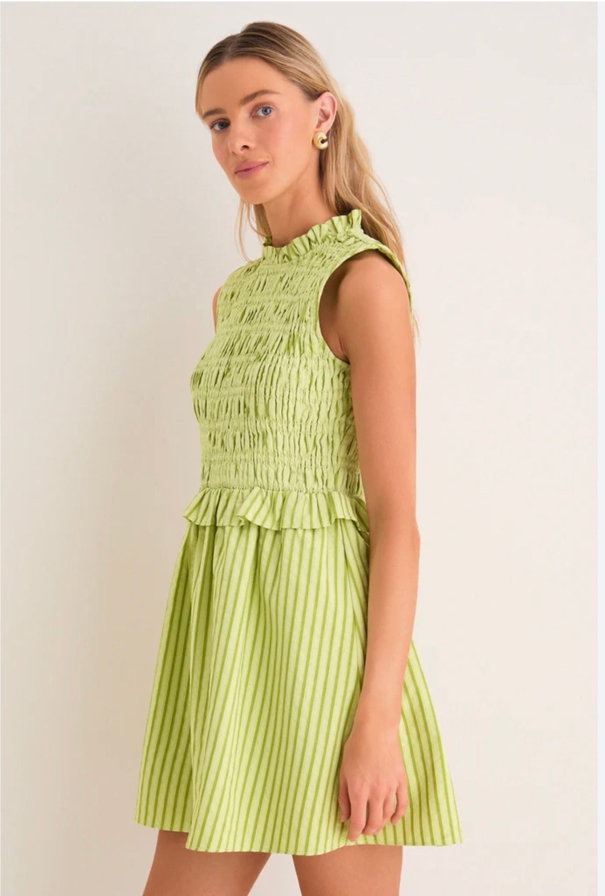 Tuckernuck Hyacinth House Margarita Stripe Seaton Dress-Size XXS
