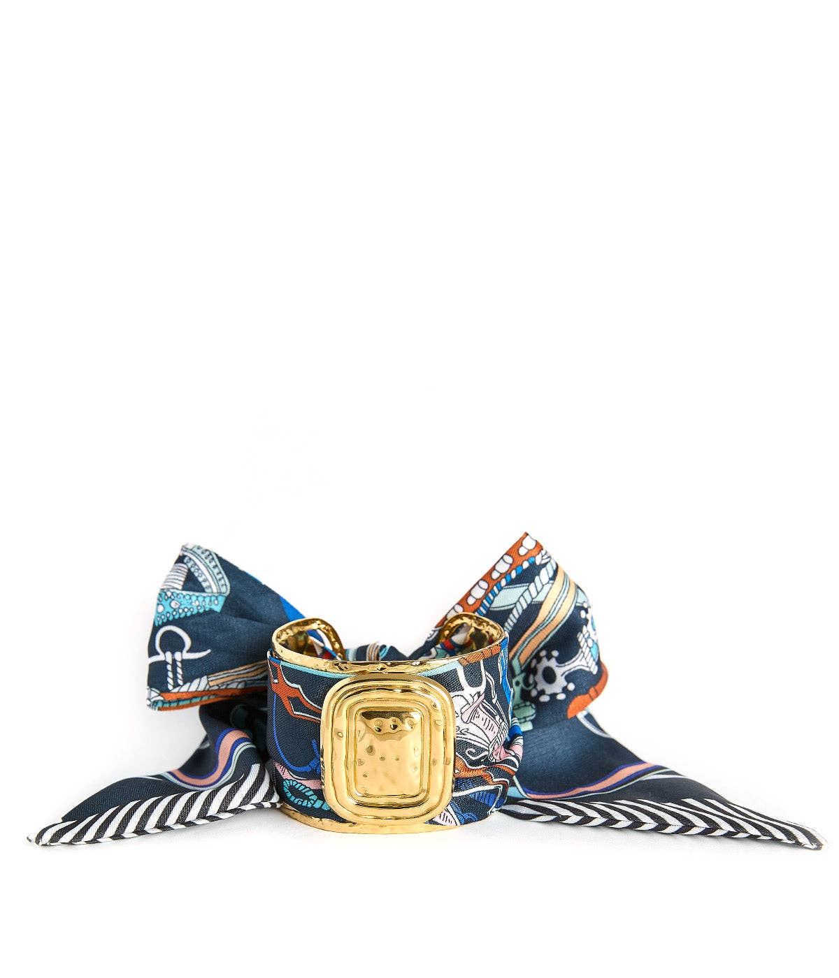 Lisi Lerch Large Gold Scarf Cuff - Evie