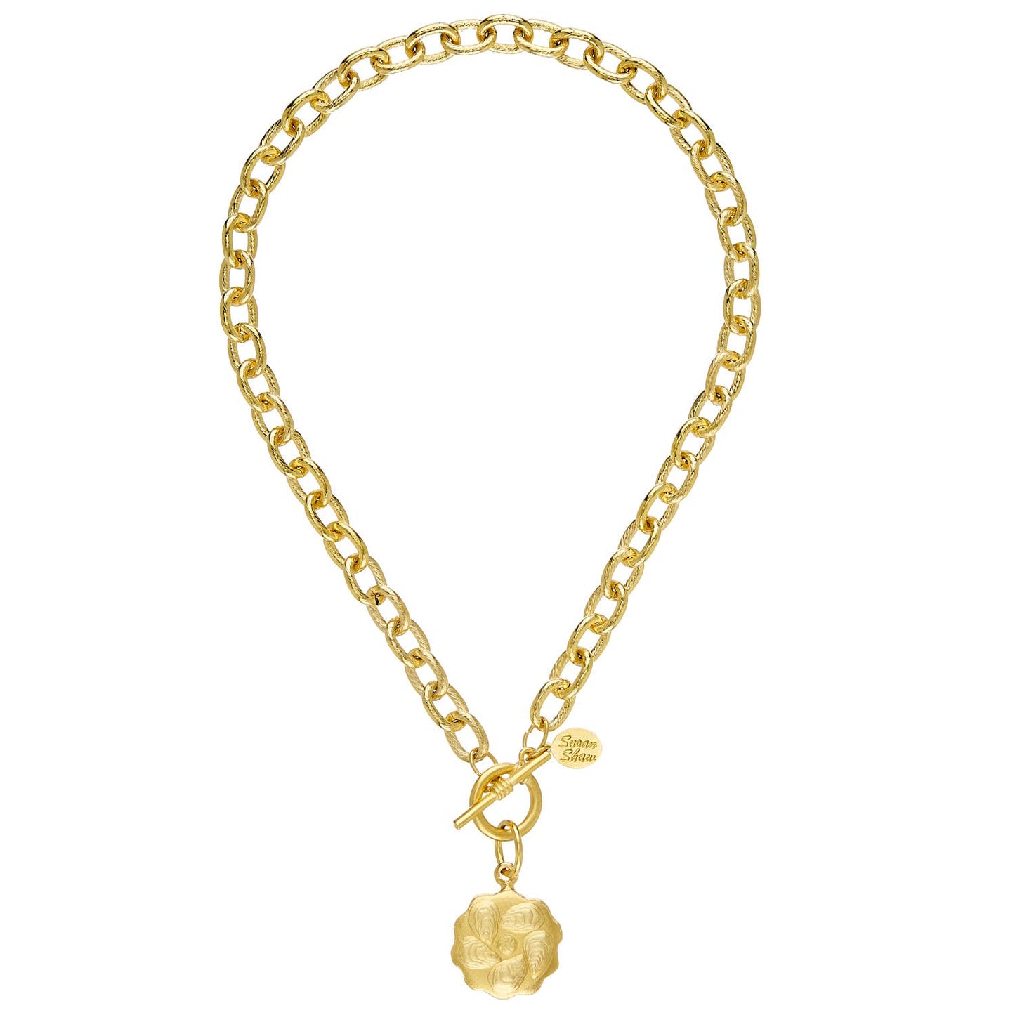 Susan Shaw Oyster Toggle Necklace