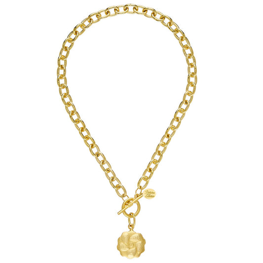 Susan Shaw Oyster Toggle Necklace