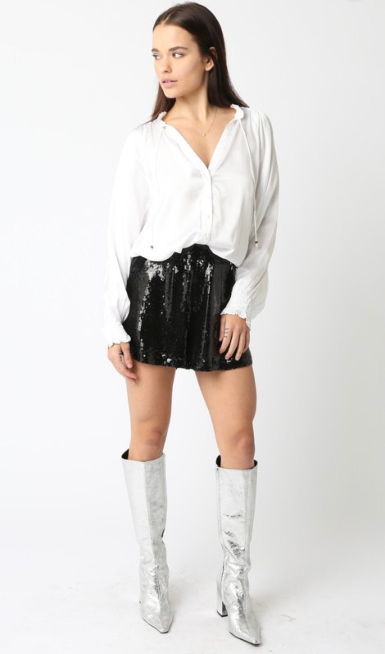 Sequin Shorts