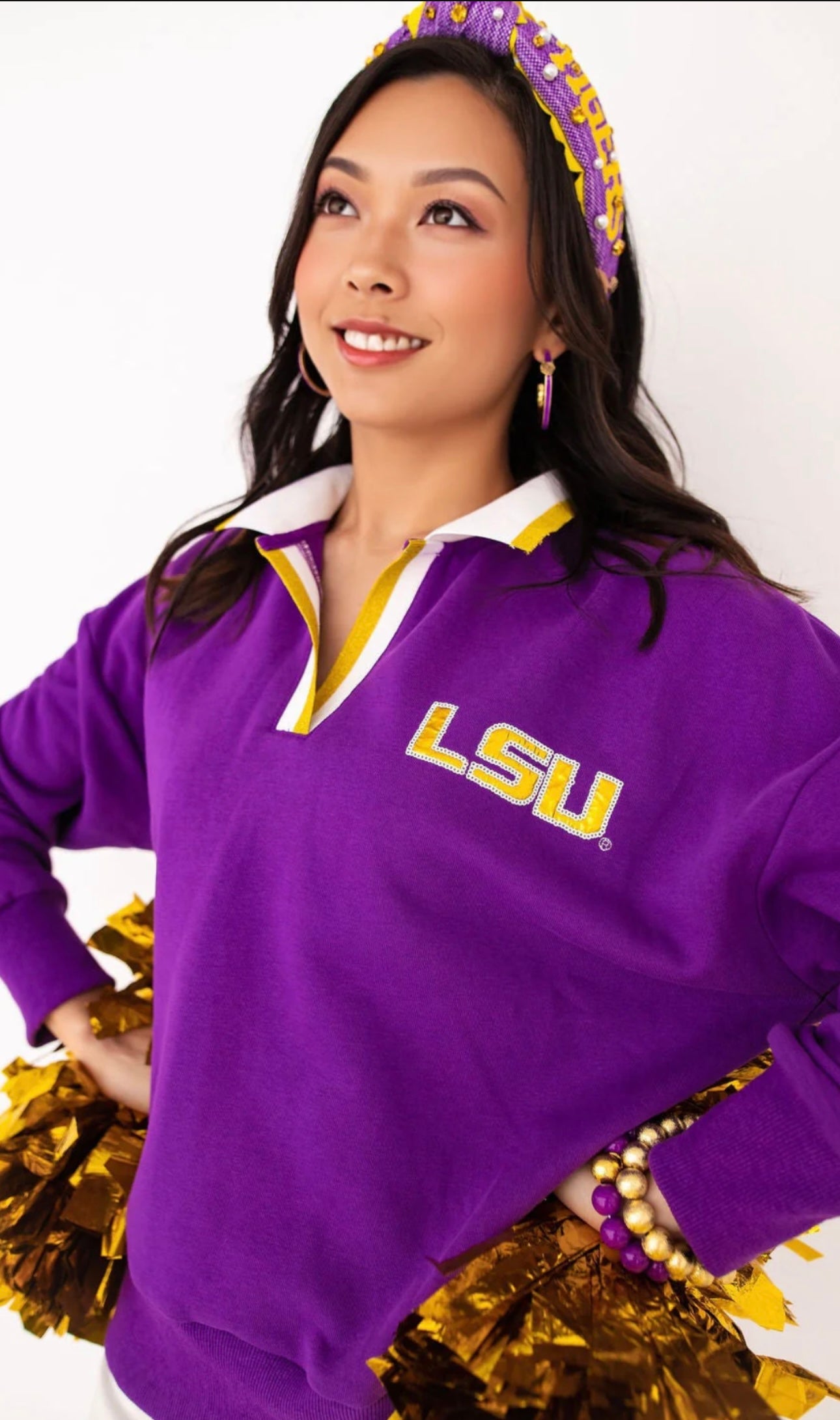 Brianna Cannon LSU Club Sweatshirt