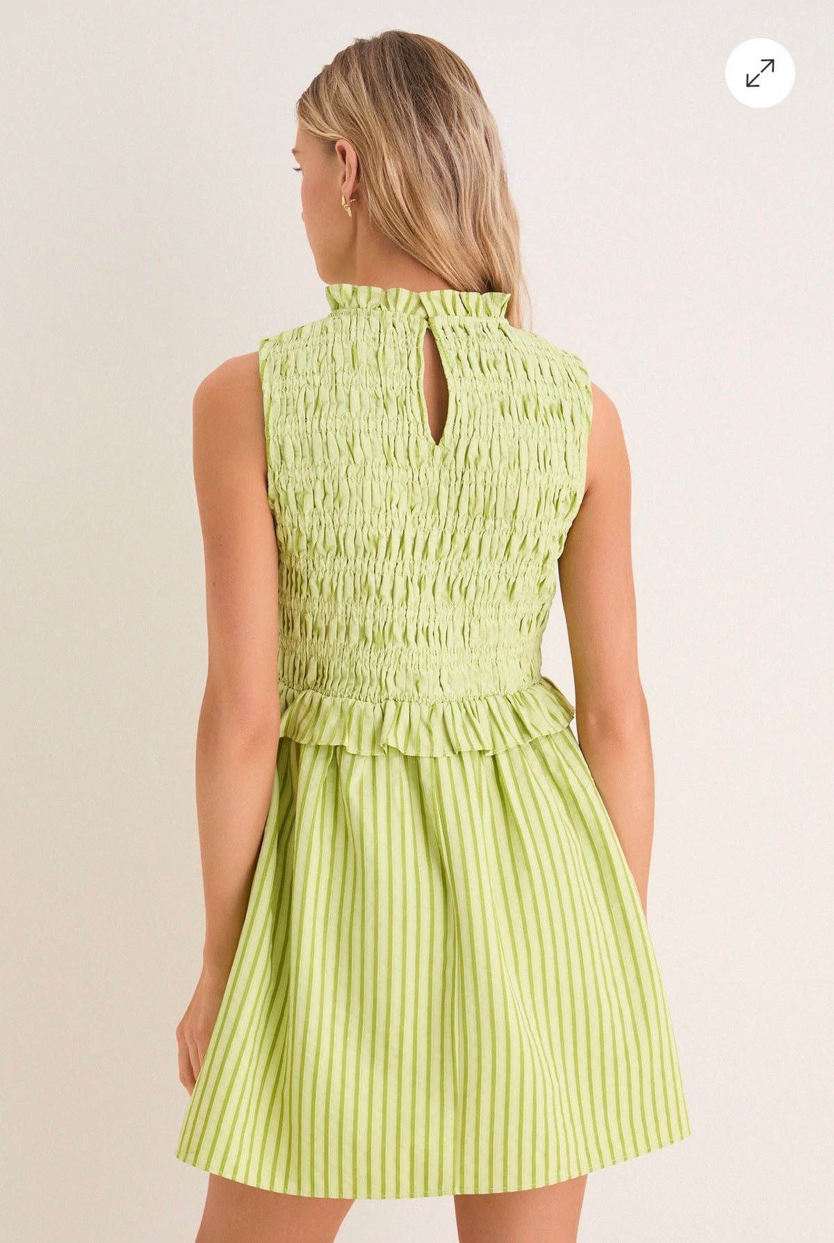 Tuckernuck Hyacinth House Margarita Stripe Seaton Dress-Size XXS
