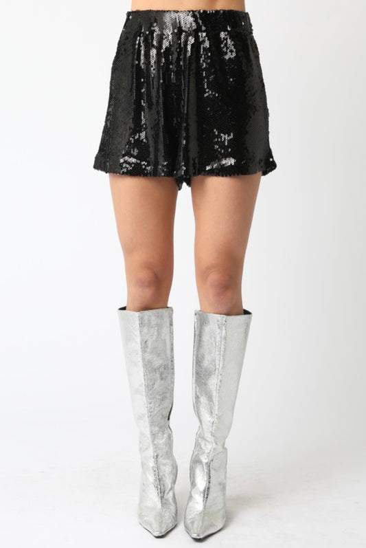 Sequin Shorts