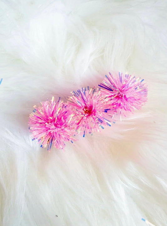 Sandy + Rizzo Party Pom Hair Clip