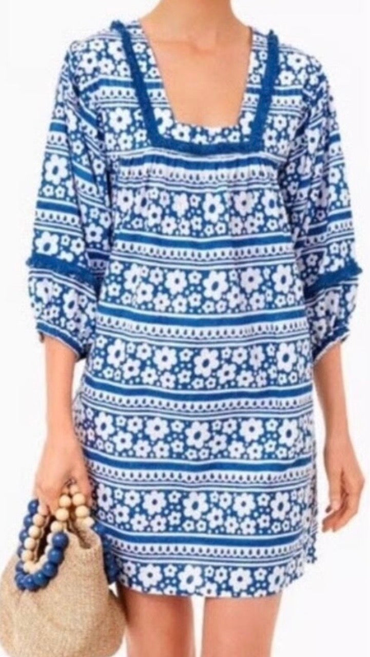 Tuckernuck Petal Paradise Tunic Dress-Size XS