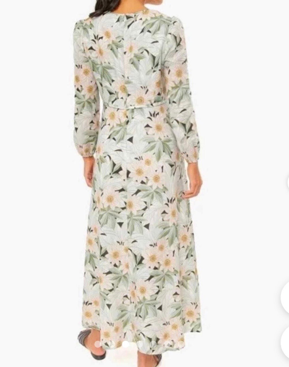 Tuckernuck Maison Des Fleurs Maxi Dress-Size Large