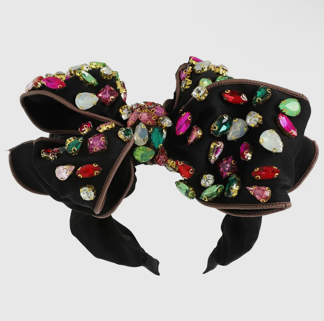 Rhinestone Bow Headband