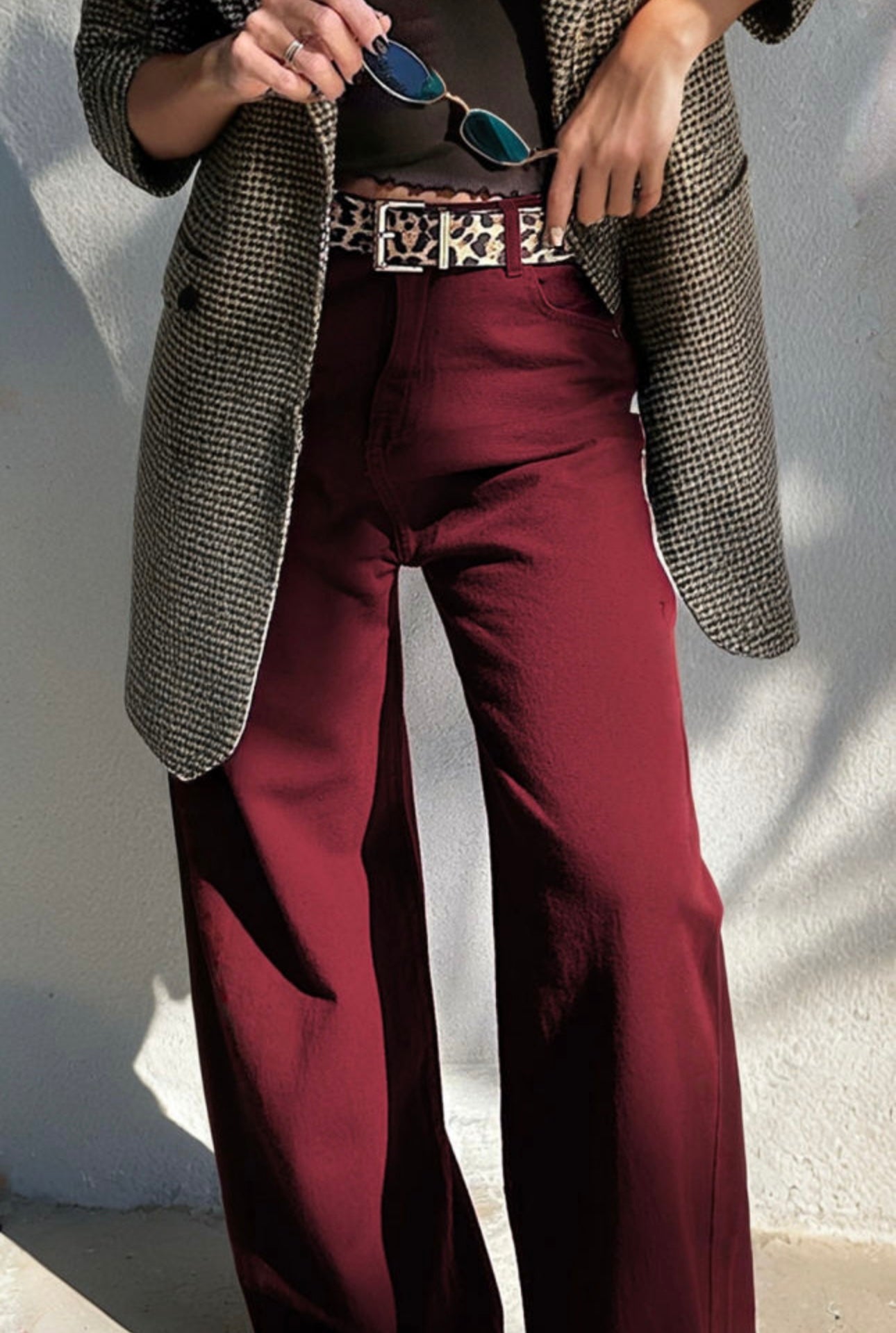 Straight High Waist Jeans