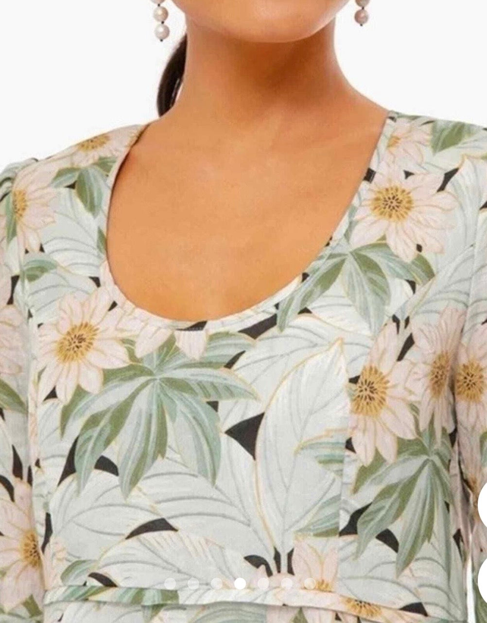 Tuckernuck Maison Des Fleurs Maxi Dress-Size Large