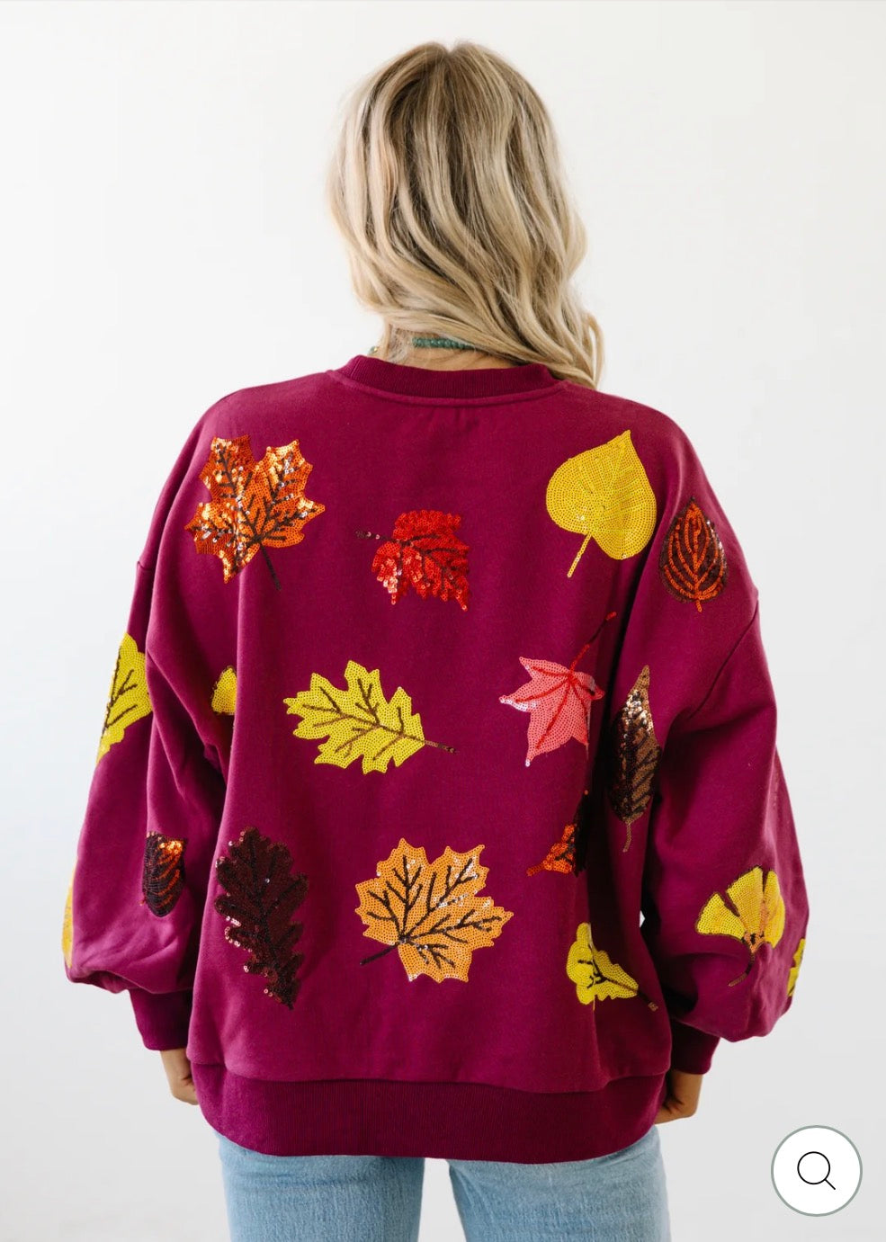Falling For Sparkle Sequin Sweatshirt
