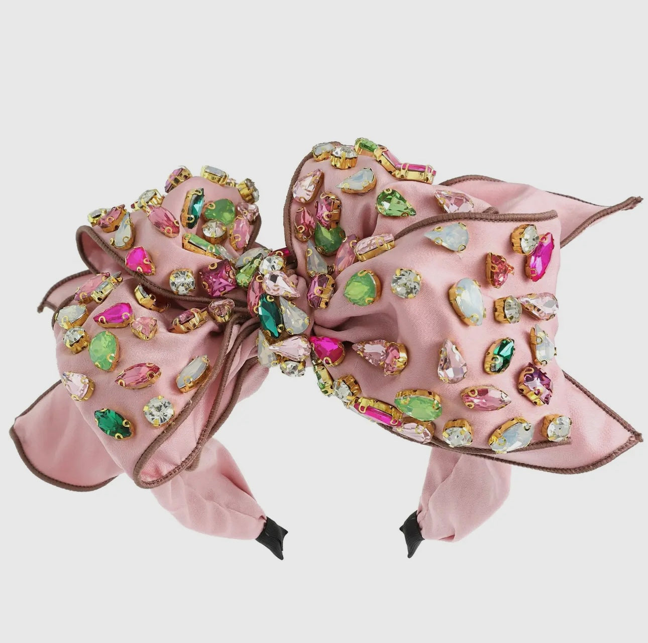 Rhinestone Bow Headband