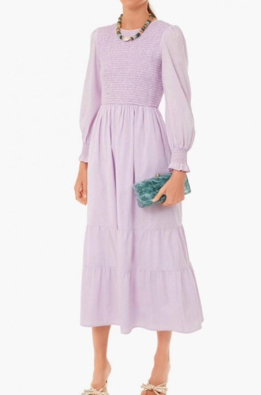 Tuckernuck Pomander Place Juliette Lavender Dress-Size XL