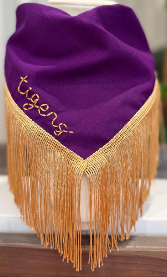 Hadley Murrell Handmade LSU Scarves