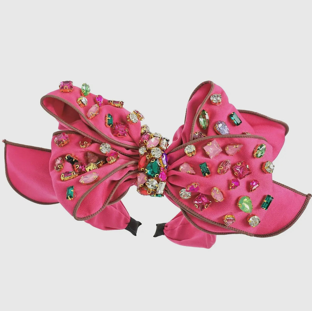 Rhinestone Bow Headband