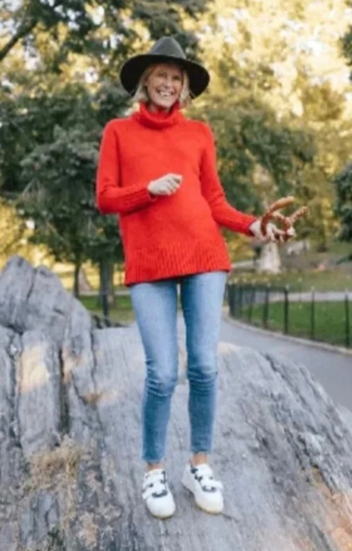 Tuckernuck Poppy Red 100% Wool Chunky Turtleneck Sweater-Size XS