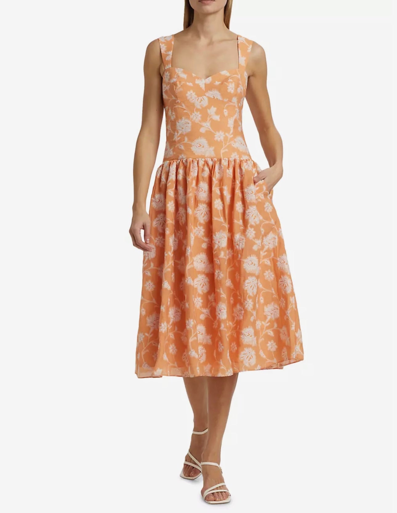 Amanda Uprichard Abernathy Midi Dress-Size Small