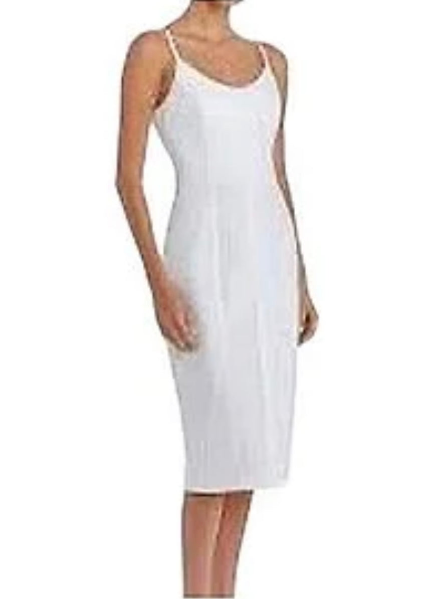 Amanda Uprichard White Delora Midi Dress-Size Small