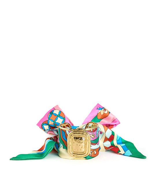 Lisi Lerch Large Gold Scarf Cuff - Evie