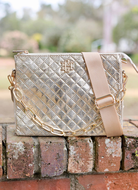 Ariana Crossbody Champagne Pop Purse