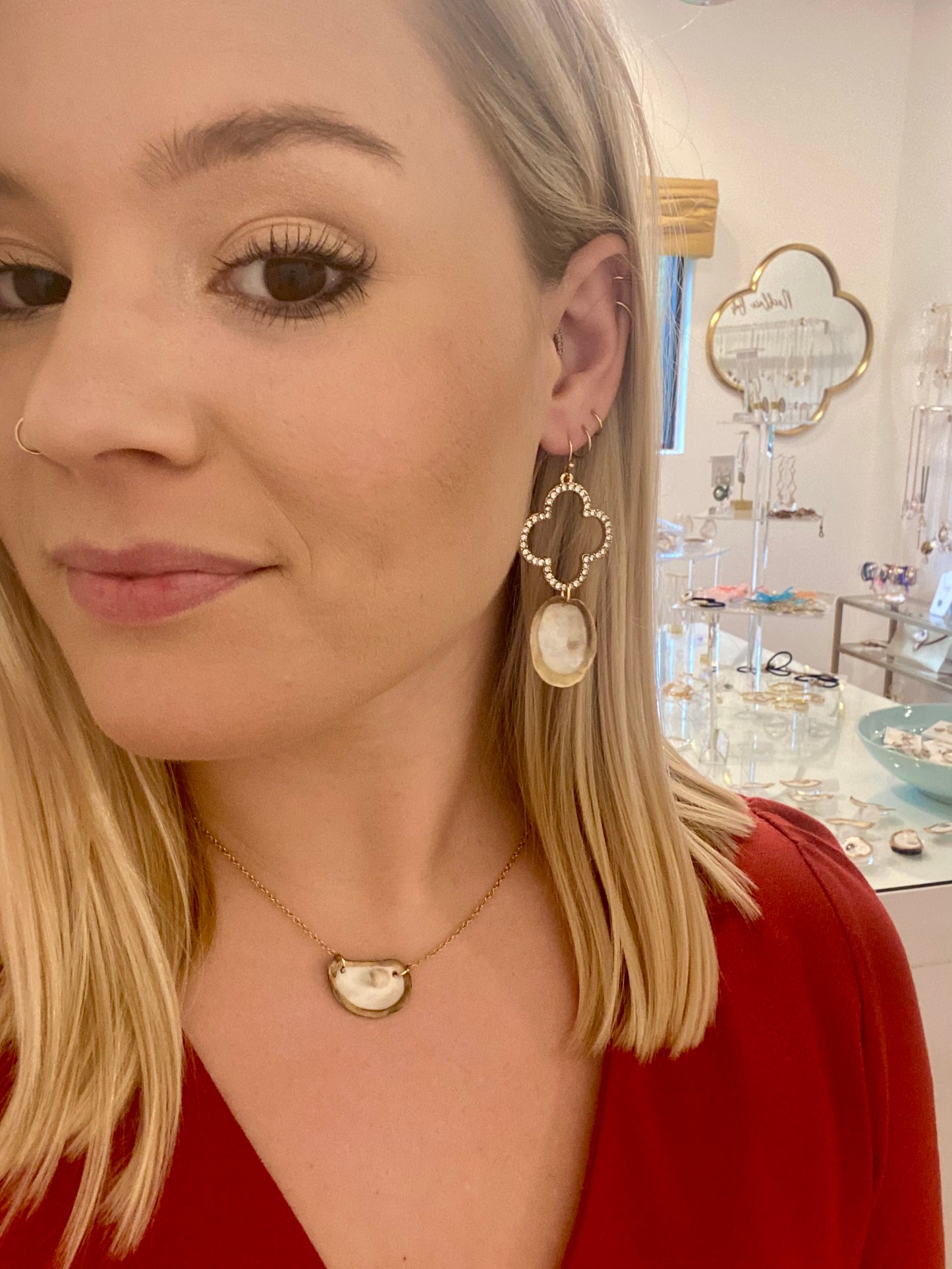 Erin Necklace 14k gold